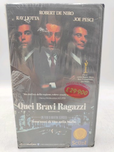Vhs quei bravi ragazzi warner - ragazzi,